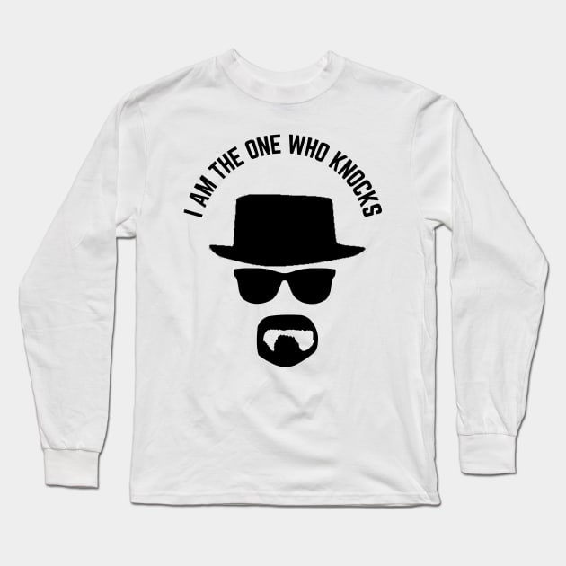 Heisenberg - Walter White - I am the one who knocks Long Sleeve T-Shirt by LuisP96